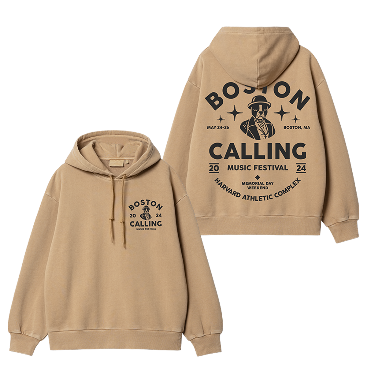 Boston Calling "Sandstone" Hoodie